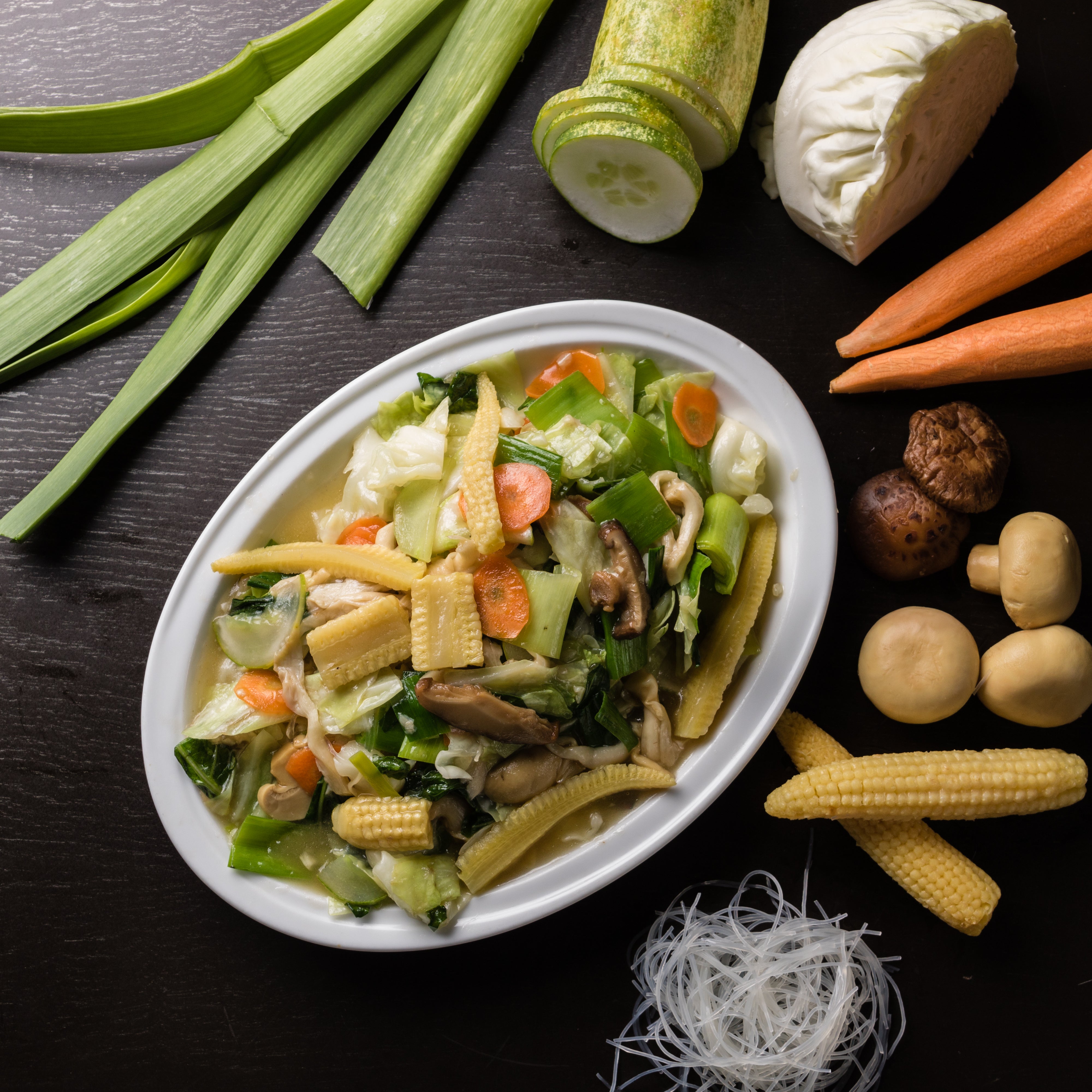 Mixed Vegetable with Mushroom and Baby Corn